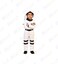 Astronaut Kids Costume UAE &ndash; Premium White Space Suit Jumpsuit, Unisex with UAE Badge - Medium