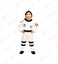 Astronaut Kids Costume UAE &ndash; Premium White Space Suit Jumpsuit, Unisex with UAE Badge - Large