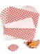 Deli Paper Sheets, Ultra Grease Resistant Wax Paper Sheets for Food 7x7", Premium Sandwich Wrapping Pa-per at School Lunches, Perfect Food Basket Liners for BBQ and Festival