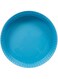 Borcam Glass Round Tray 1 Piece Blue - 26 cm
