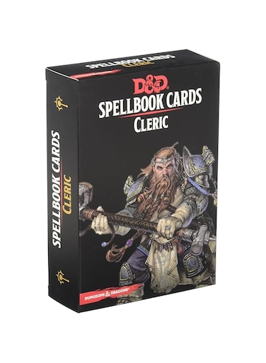 Gale Force Nine D&amp;D RPG: Spellbook Cards - Cleric