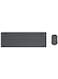 Hama D3173051Wireless Keyboard and Mouse Set- WKM-100,black, English/Arabic Layout