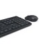 Hama D3173051Wireless Keyboard and Mouse Set- WKM-100,black, English/Arabic Layout