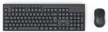 Hama D3173056 Wireless Keyboard and Mouse Set- WKM-200,black, English/Arabic Layout