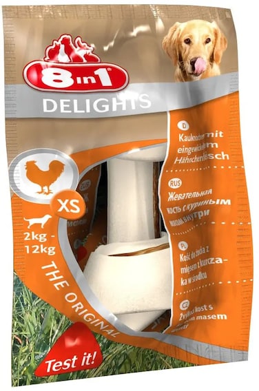 8in1 Delights Chicken XS 1pc