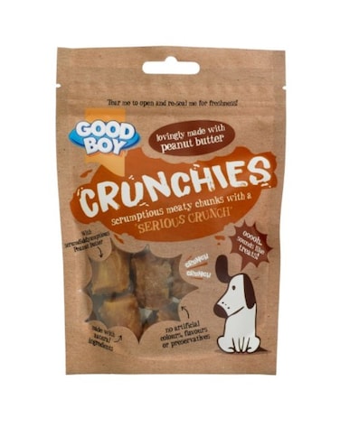 Goodboy Crunchies Peanut Butter Dog Treats &ndash; 54 g  2pc   Natural, Crunchy, Tasty Chews for Dogs
