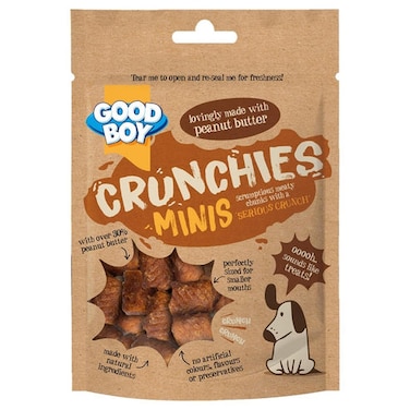 Good Boy Crunchies Serious Crunch Made With Peanut Butter-60G