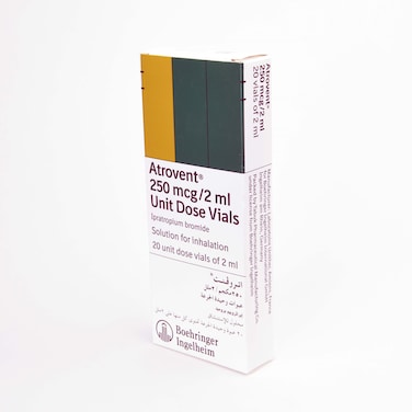 Atrovent 250Mcg/2ml Unit Dose Vials 20S