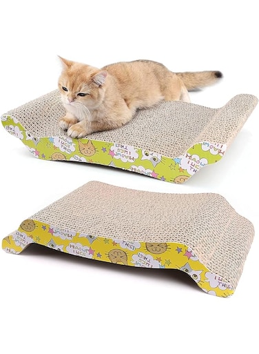 Mumoo Bear Mb-S01 Kitten Corrugated Scratch Board Pad, Brown