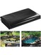 HLJPL Garden Pond Membrane Black Waterproof Fish Pond Skins Rubber Liner 0.4mm Thick Tear-Resistant Anti-Seepage for Pool, Water Garden, Fountain (Color : B15, Size : 2x2m/6.6x6.6ft)