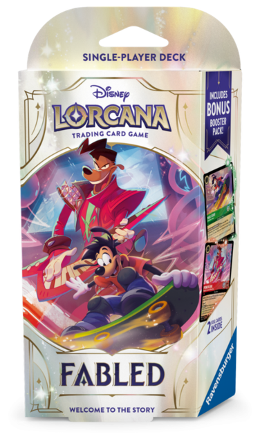 Disney Lorcana TCG : Fabled - Max Goof &amp; Powerline Deck