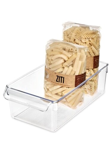 iDesign Pullz Linus Kitchen Organiser , Clear , 11.5" x 6" x 3.5" , 59430