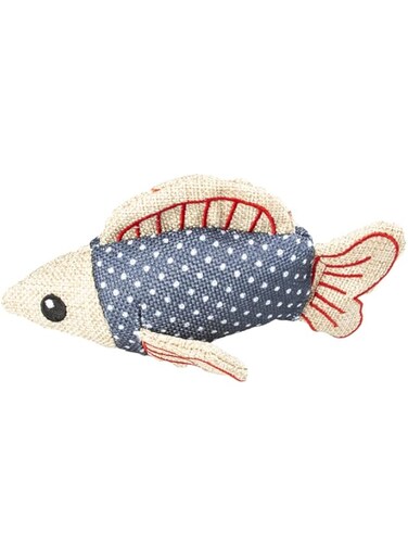 duvoplus Duvo+ Cat Toy Retro Blue Shark Blue - 15x7,5x4,5cm