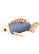 duvoplus Duvo+ Cat Toy Retro Blue Shark Blue - 15x7,5x4,5cm
