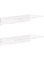 Weiai Clear Acrylic Shelves 12 Inch, Floating Wall Mounted Shelf for Bedroom, Living Room, Bathroom, Set of 2