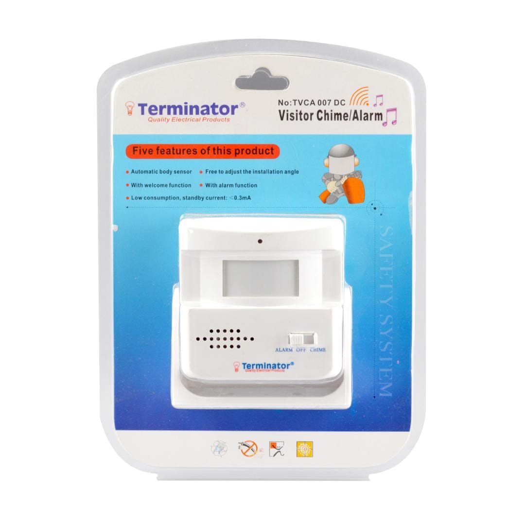 Terminator Bells Set Buy Terminator Security Bell Visitor Chime/Alarm Online | Carrefour UAE