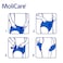 Hartmann Molicare Premium Adult Pull Up Pant Diapers 100 x 150cm Large, Pack of 14's