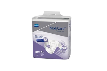 MOLICARE PREMIUM ELASTIC DIAPERS PURPLE 8D XL 14'S