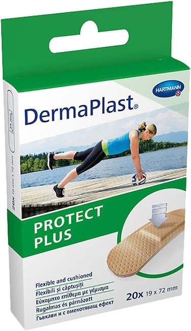 Dermaplast Protect Plus Plaster Strips 19 X 72Mm, 20