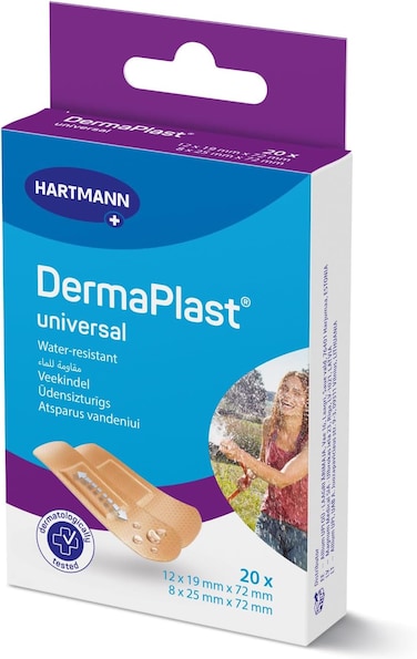 Dermaplast Universal Plasters (2 Sizes) 20's