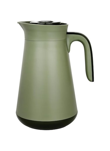 Royalford 1.0 L (33.5 oz) Vacuum Flask- RF12028 With Pink Glass Inner and PP Outer Body Keeps Your Drinks Hot or Cold, Asbestos-Free and Hygienic