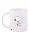 Snoopy Dog Printed Coffee Mug White/Black/Red