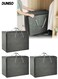 3 Pcs Moving Storage Bags&iuml;&frac14;&OElig;Storage Laundry Bags with Strong Zippers &amp; Carrying Handles&iuml;&frac14;&OElig;Foldable Large Capacity Fabric Organizer Bags&iuml;&frac14;&OElig;for Clothes,Bedding,Comforters,Pillows&iuml;&frac14;&OElig;58*40*22cm