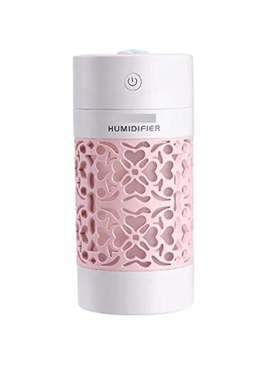 مرطب ومنقي ومعطر الهواء بالموجات فوق الصوتية سهل الحمل وفائق الهدوء مع مصباح ليلي 7 الوان