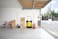 Karcher S 4 Twin Push Sweeper, 680mm Sweeping Width, with Dual Side Brushes and 20L Waste Hopper, for Patios, Sidewalks, Garages, and Driveways, Cleans up to 2400 m&sup2;/h