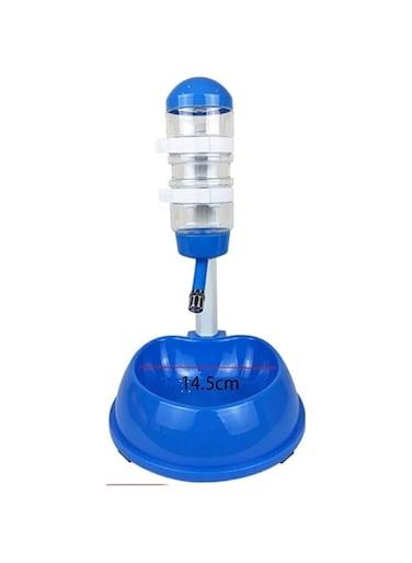 ZOIKOM Dog Water Bottles, Pet Cat Dog Water Drinker Dispenser Bottle Plastic Automatic Fountain Drinker Multicolor Food Stand Hamster Feeder Dish Bowl (Color : Hortel�)