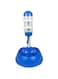 ZOIKOM Dog Water Bottles, Pet Cat Dog Water Drinker Dispenser Bottle Plastic Automatic Fountain Drinker Multicolor Food Stand Hamster Feeder Dish Bowl (Color : Hortel�)