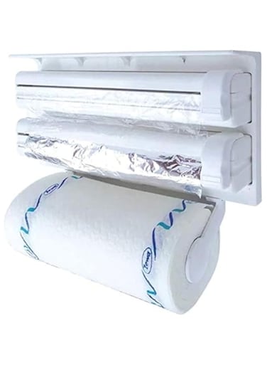 Dubai Gallery Triple Paper Dispenser With Cutter White AMZ-N30516643A