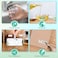 NELKO P21 Label Maker Tape, Adapted Label Print Paper, 14x40mm (0.55"x1.57"), Standard Laminated Office Labeling Tape Replacement, Thermal Label Tape for Home Office School, 180 Labels/Roll, White
