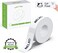 NELKO P21 Label Maker Tape, Adapted Label Print Paper, 14x40mm (0.55"x1.57"), Standard Laminated Office Labeling Tape Replacement, Thermal Label Tape for Home Office School, 180 Labels/Roll, White
