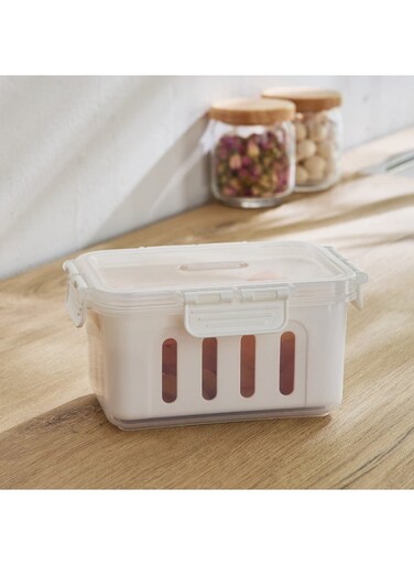 Box Sistematico Clip Lock Canister with Drainage - 1000 ml