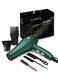 6-Piece Professional Hair Dryer Set ,1800W Green