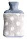 Water Bottle with Soft Cover, Upgraded 2L BPA Free Hot Water Bag for Neck, Shoulder Pain and Hand Feet Warmer, Menstrual Cramps, Hot Compress and Cold Therapy (Gray)