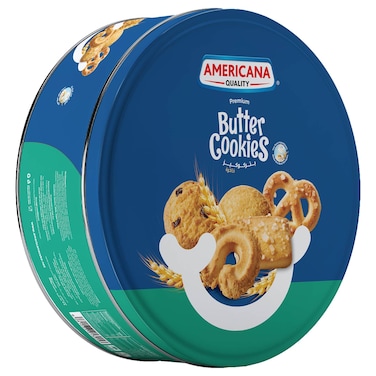 Americana Butter Cookies Blue Tin 908g