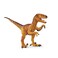 Schleich Velociraptor Orange Medium