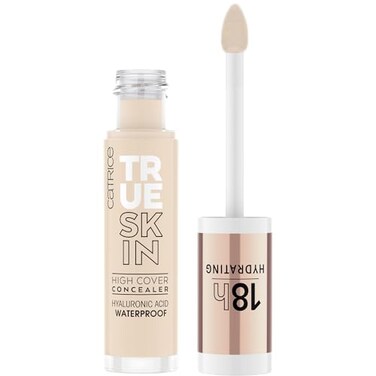 Catrice, True Skin Waterproof Makeup Concealer 18H Moisturizing Cosmetic High Coverage (002 - Neutral Ivory)