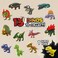 CRAZE Magic Slime - Dinorex Capsule with Slime Children and Collectable Dinosaur Figures - 13 Dinosaurs to Collect, 1 of which Super Rare
