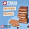 MaxiNutrition Protein Waffle Bar Milk Hazelnut (Pack Of 12 X 40 Grams Each), With 8.9G Protein &amp; Low Sugar Per Serving, No Artificial Flavors &amp; Colour Added