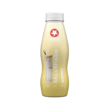 MaxShake Vanilla Protein Drink 25g   High Protein, Low Fat, No Added Sugar   Ready to Drink - 330ml