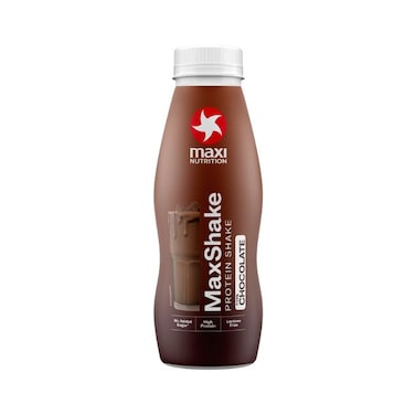 MaxShake Chocolate Protein Drink 25g   High Protein, Low Fat, No Added Sugar   Ready to Drink - 330ml