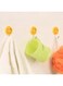 SELECTO HIWARE Small Size Adhesive Hook Wall Sticky Hanger Emoji Hook Heavy Duty Self Adhesive Hook 10 (Pack of 10)