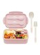 box with three compartments for children and adults.