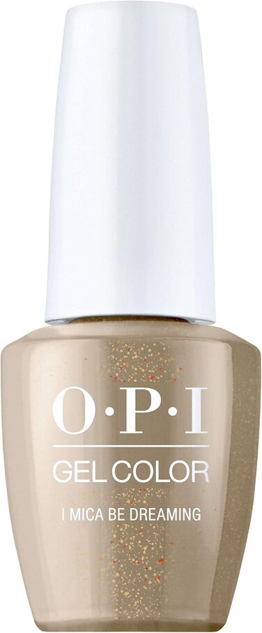OPI Gelcolor, I Mica Be Dreaming, Gold Gel Nail Polish, Fall Wonders Collection, 0.5 Fl Oz