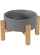 Zolux Keramo Ceramic Bowl Solo Grey 300 ml