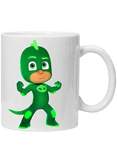 Sofia Clothing Cute PJ Masks B/Gekko Owlette Cat Boy Mug (White)