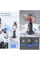 360 Rotation Gimbal AI Automatic Tracking Shooting Portable Desktop Stabilizer with Fill Light for Cellphone